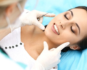 woman at smile consultation